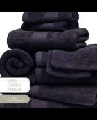 Set completo di biancheria da bagno in cotone pettinato - Dark Grey Cloud - 4x (50x100 cm) + 2x (70x140 cm) + 2x (15x21 cm) + 2x (15x21 cm) + 2x (30x30 cm)
