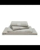 Komplettes Badwäsche-Set aus gekämmter Baumwolle — Nuage Sable — 2 x (50 x 100 cm) + 70 x 140 cm + 50 x 70 cm