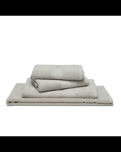 Komplettes Badwäsche-Set aus gekämmter Baumwolle — Nuage Sable — 2 x (50 x 100 cm) + 70 x 140 cm + 50 x 70 cm