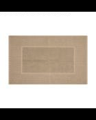 Tapis de bain coton - design 18 Taupe - 50x70 cm