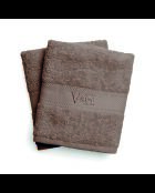 Telo da bagno in cotone pettinato - Brown Cloud - 2x (70x140 cm)
