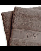 Telo da bagno in cotone pettinato - Brown Cloud - 2x (70x140 cm)