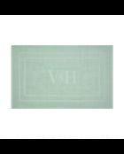 Tapis de bain coton - design 19 Menthe - 60x100 cm