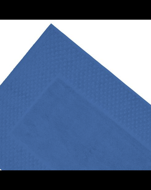 Baumwoll-Badematte - Design 18 Graublau - 50x70 cm
