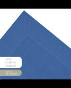 Baumwoll-Badematte - Design 18 Graublau - 50x70 cm