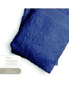 Gant de toilette coton peigné - Nuage Bleu gris - 2x(15x21 cm)