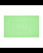 Tapis de bain coton - design 19 Vert prairie - 60x100 cm