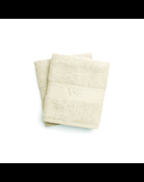 Asciugamano in cotone pettinato - Ivory Cloud - 2x (50x100 cm)