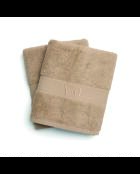 Asciugamano in cotone pettinato - Taupe Cloud - 2x (50x100 cm)