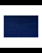 Baumwoll-Badematte - Design 19 Dunkelblau - 60x100 cm