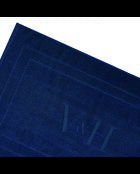Baumwoll-Badematte - Design 19 Dunkelblau - 60x100 cm