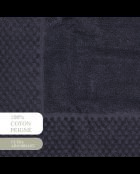 Tapis de bain coton - design 18 Gris foncé - 50x70 cm