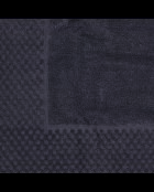 Tapis de bain coton - design 18 Gris foncé - 50x70 cm