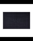 Tapis de bain coton - design 19 Gris foncé - 60x100 cm