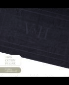 Tapis de bain coton - design 19 Gris foncé - 60x100 cm