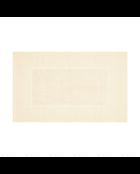 Tapis de bain coton - design 19 Ivoire - 60x100 cm