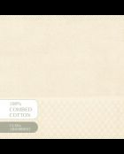 Tapis de bain coton - design 19 Ivoire - 60x100 cm