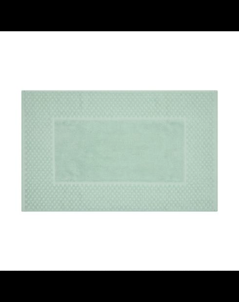 Tapis de bain coton - design 18 Menthe - 50x70 cm