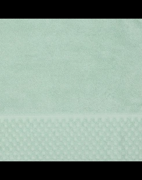Tapis de bain coton - design 18 Menthe - 50x70 cm