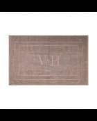 Tapis de bain coton - design 19 Brun - 60x100 cm