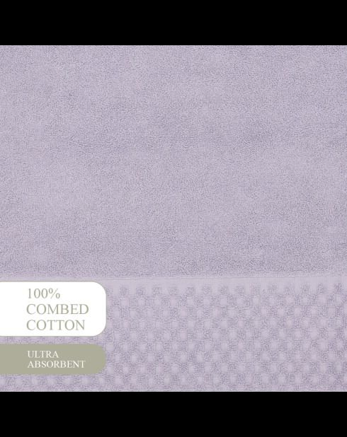 Tappeto da bagno in cotone - design 18 Lilla - 50x70 cm