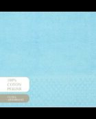 Tapis de bain coton - design 18 Poudre bleu - 50x70 cm