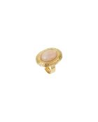 Eden Ovaler Ring aus Feingold/Rotgold