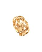 N°6 feiner vergoldeter verstellbarer Ring