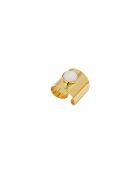 Minimale goud/witgouden ring