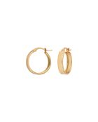 Pendientes de aro dorados Fiona