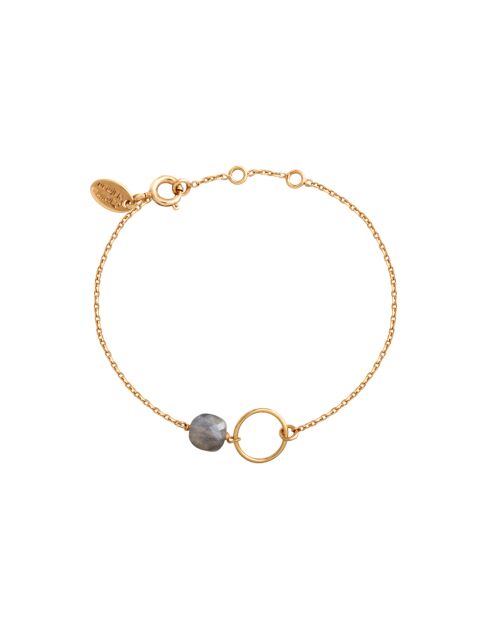 Brazalete de oro fiyiano/oro blanco fino