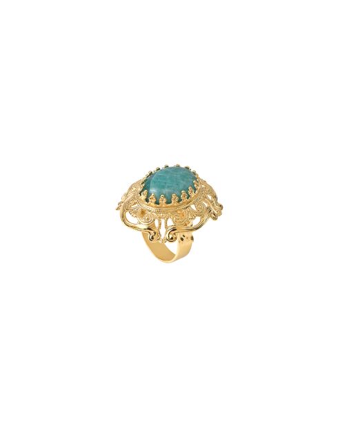 Anillo Dubarry Grand Model en oro fino/oro azul