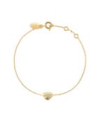 Pulsera Eleven oro/oro fino azul