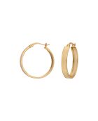 Pendientes de aro dorados Fiona