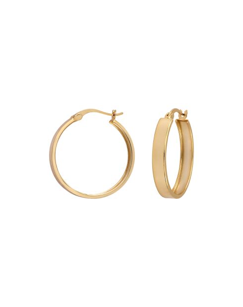 Pendientes de aro dorados Fiona