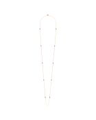 Collana Venus in oro fino/oro viola