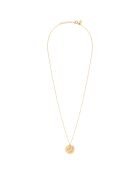 Collier Galaxie Balance à l'or fin et orné de cristaux Swarovski doré