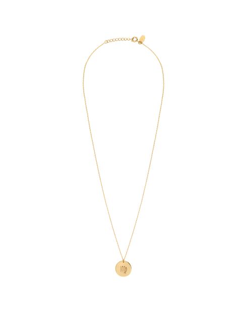 Collana Virgin Galaxy realizzata in oro fino e decorata con cristalli Swarovski dorati