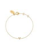 Bracelet Bella à l’or fin doré/blanc