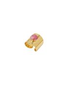Bague Minimal à l'or fin doré/rose