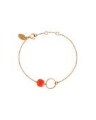Bracciale Fiji in oro/oro fino arancione