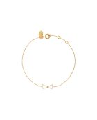 Pap-Knoten-Armband aus Feingold