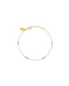 Pulsera Venus con oro fino/oro azul