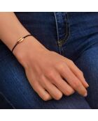 Awa Cauri Kordelarmband aus Gold/Grüngold