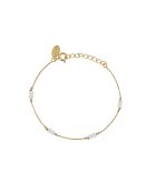 Venus-Armband mit feinem Gold/Weißgold