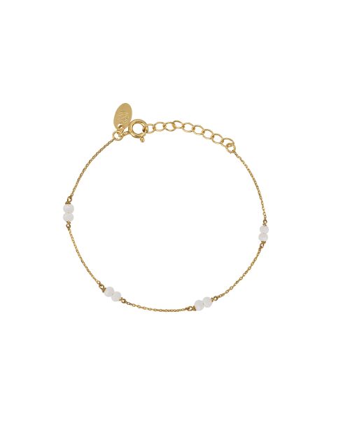 Venus armband met fijn goud/witgoud