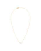 Collier Nacre à l'or fin doré/blanc