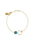 Armband aus Fidschi-Gold/Blauem Feingold