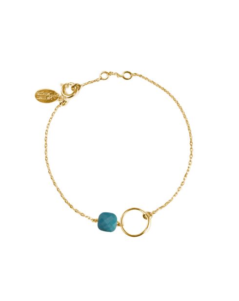 Armband aus Fidschi-Gold/Blauem Feingold