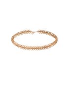 Collar tipo gargantilla de oro fino de los años 90